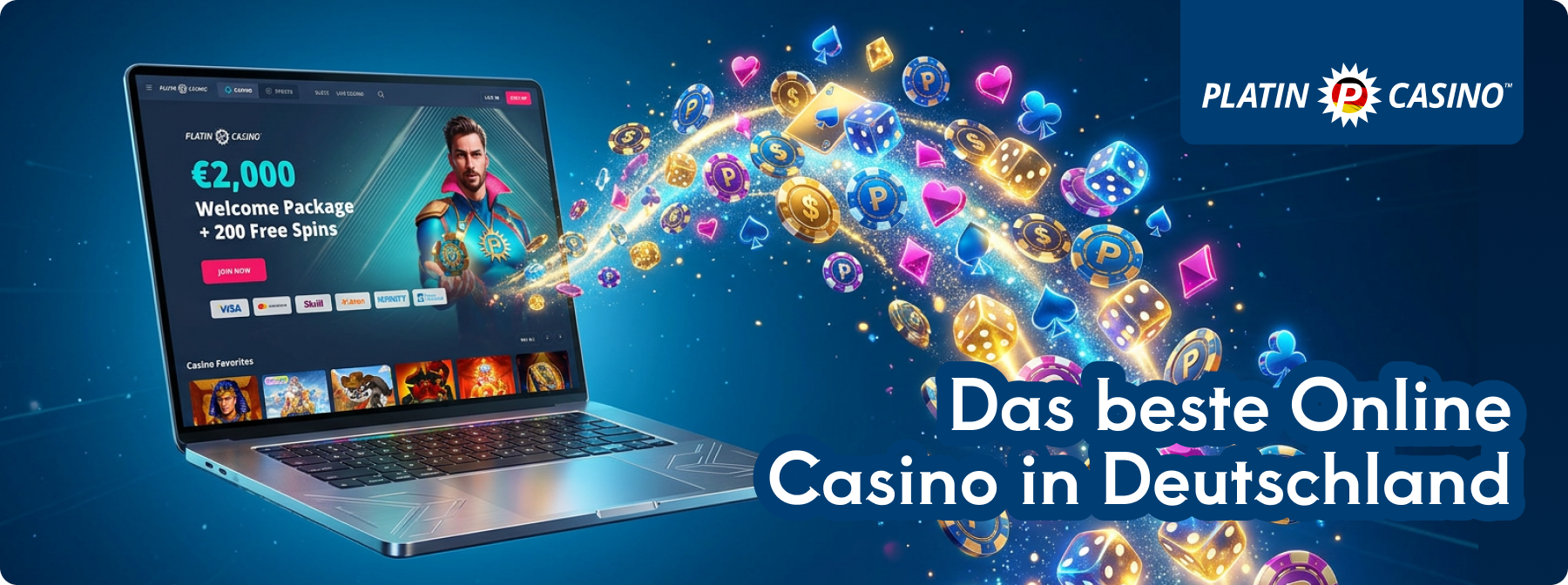 spielen Sie das beste Online Casino in Deutschland platin Casino